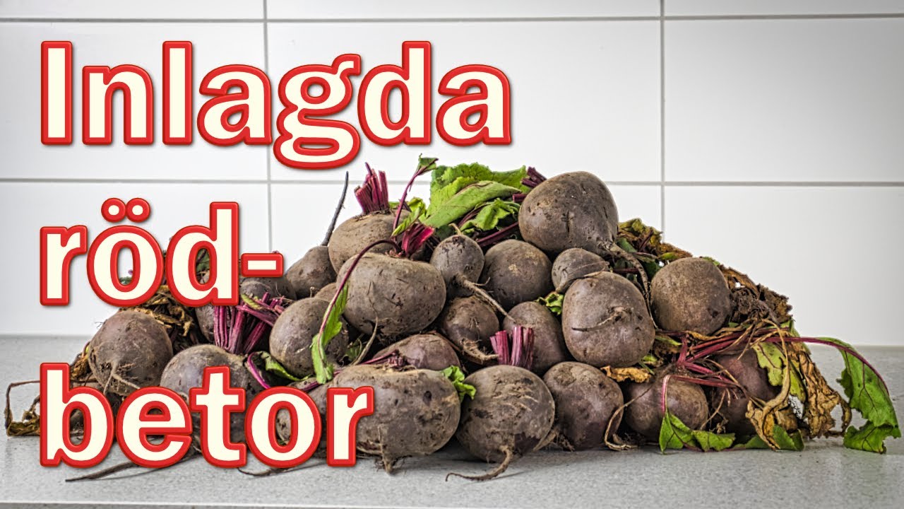 Inagda Rödbetor ≫ Inlagda rödbetor - Underbar Brygga